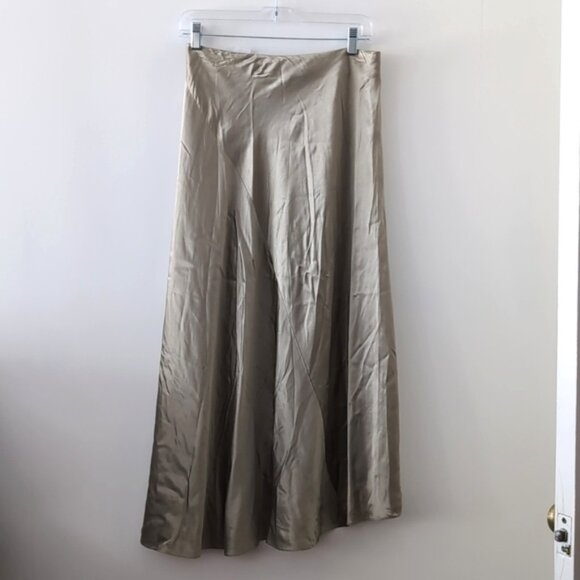 Samcoe samcoe maxi Victoria Bias satin skirt size S - Picture 2 of 6